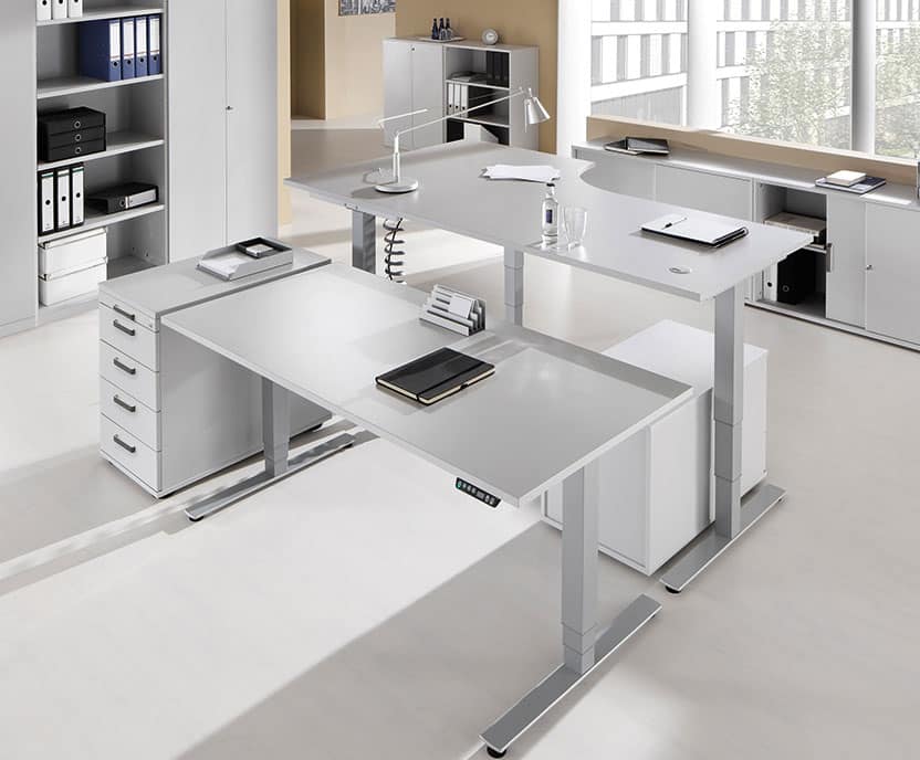 Officeactive / Bureau réglable électrique avec mémoire de position (ref. 12797i)