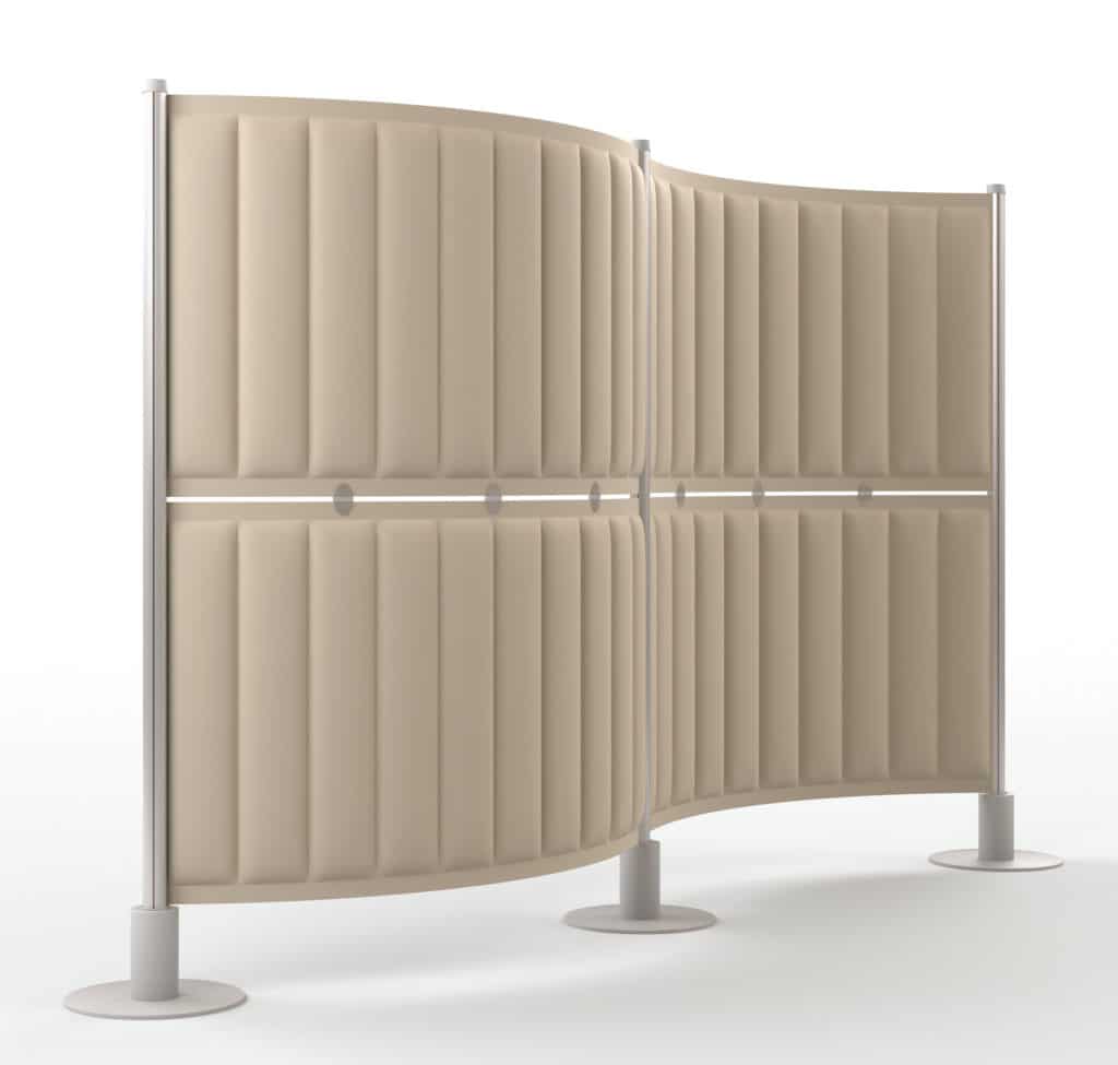 Cloison acoustique Divismart L 120 x H180 main image 0