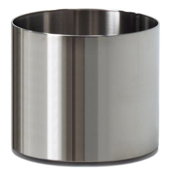 Jardinière Pot de Fleurs 40x40x40 cm acier inoxydable CFW99746