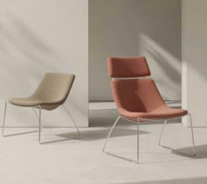 Vita Harmony / Chauffeuse d'accueil pied filaire