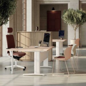 Star Harmony / Bureau compact 90° asymétrique