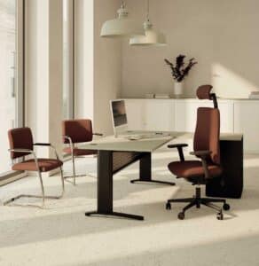 Star Harmony / Bureau avec retour et caisson Harmony mobilier (ref. 85379i)