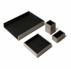 Minerva Eglooh / Set de bureau en cuir