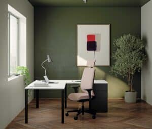 Ineo Harmony / Bureau avec retour et caisson