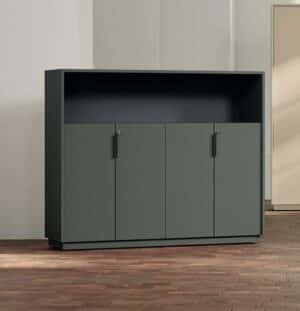 Madera Harmony / Armoire de bureau mi-haute