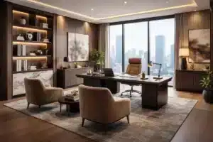 Aménager un bureau de direction pour professions libérales