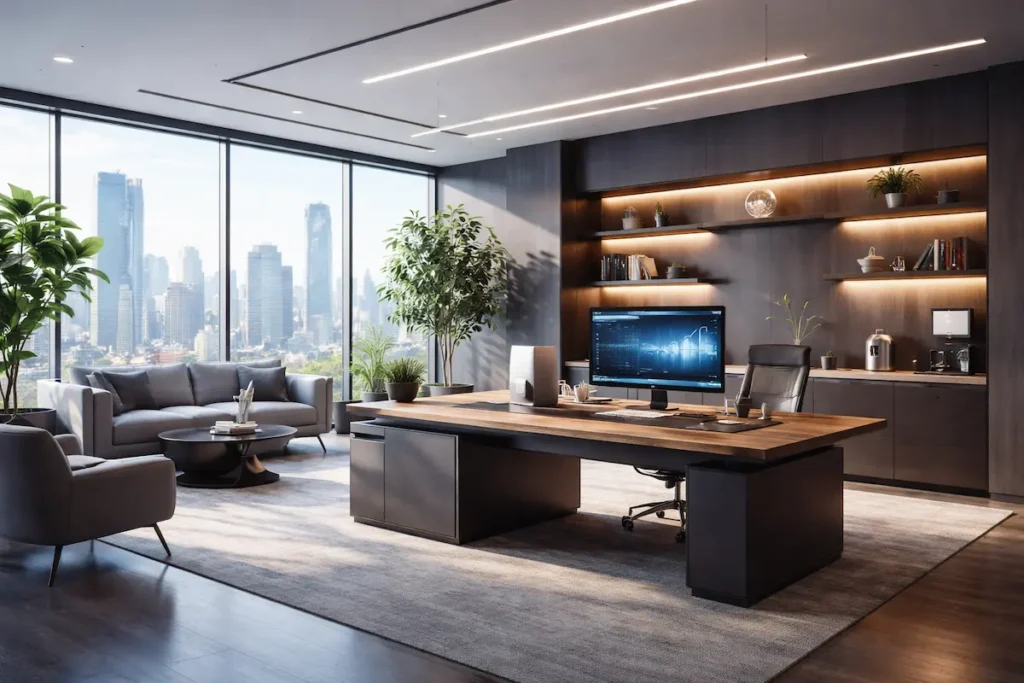 Mobilier de bureau de direction pour entreprises tech