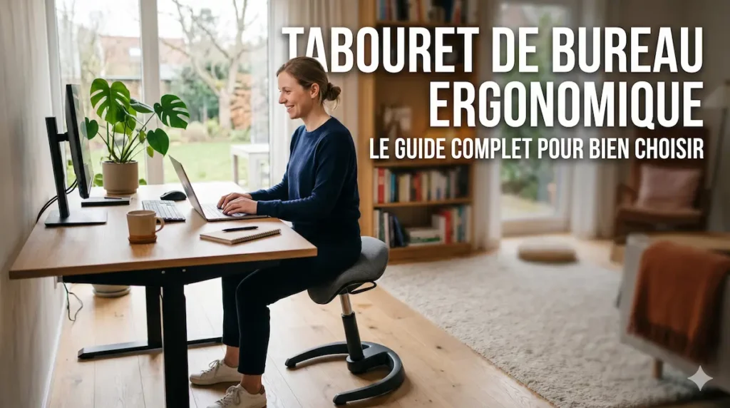 Tabouret de bureau ergonomique : comment bien choisir en 2026